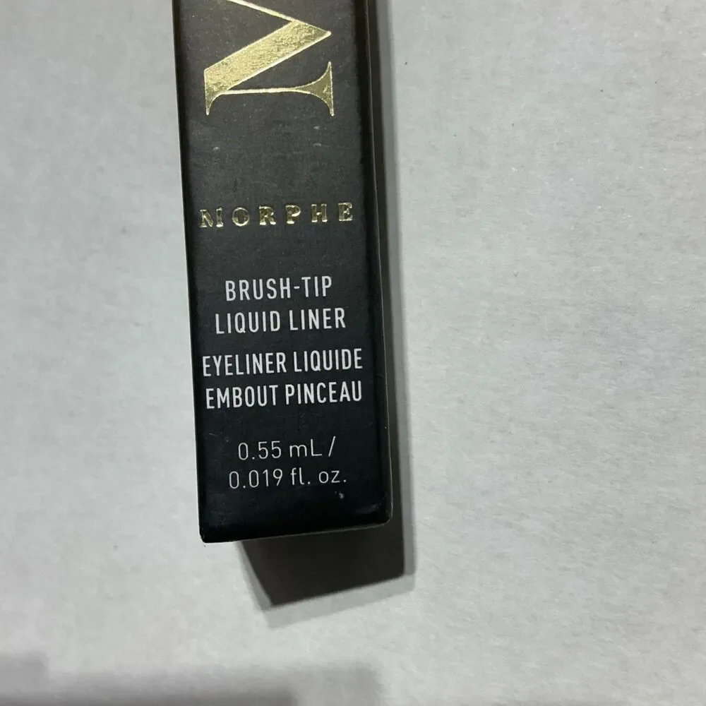 Morphe Make It Big Bold Black Brush-Tip Liquid Eyeliner Pigment Smudge-Proof